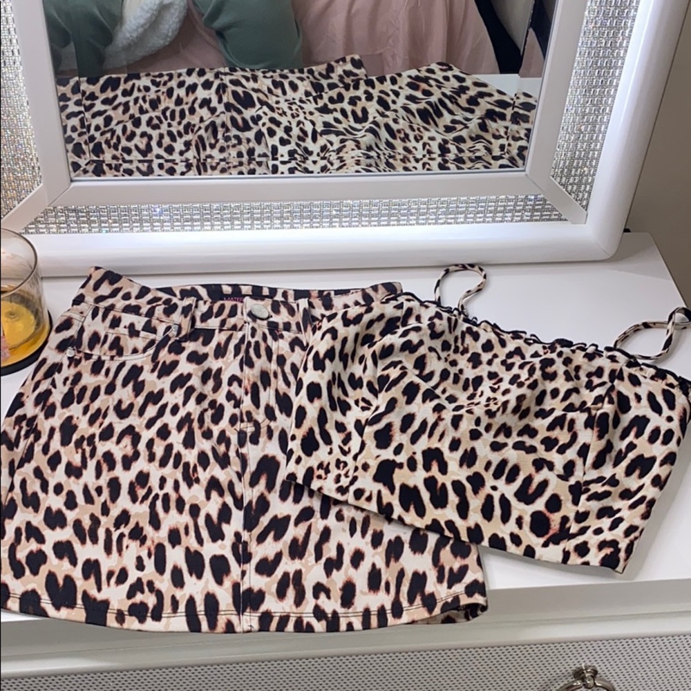 Cheetah print set